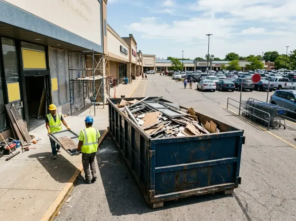 retail-store-renovation-debris-003 — frequently asked questions, Roll-off Dumpster Rentals in Shannon Hills, AR